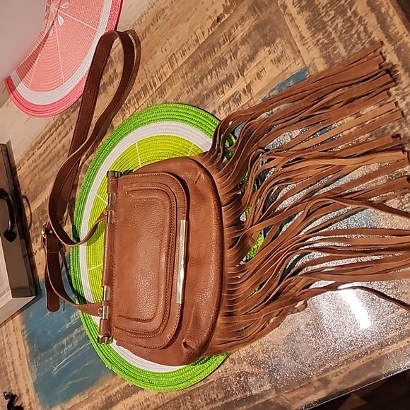 Steve Madden Handbags - Steve Madden Hippie Suede Fringe Purse